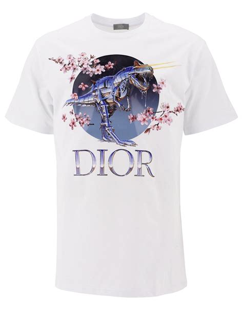 dior sorayama t shirt white|dior dinosaur shoes.